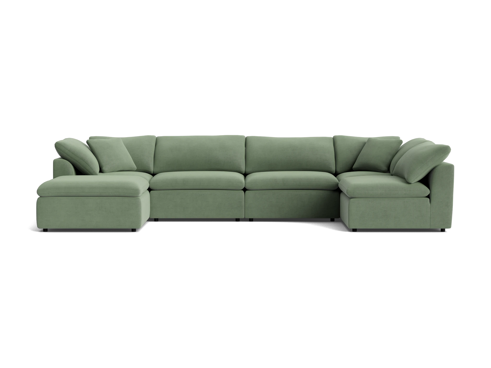Bryant Modular Grand U-Sofa Bumper Sectional